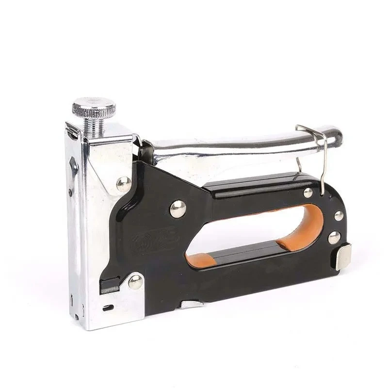 For 4 in 1 Nailing Machine Durable Portable Comfortable Universal Door Nail T,U,Straight Nail Manual Nail Gun 1PC