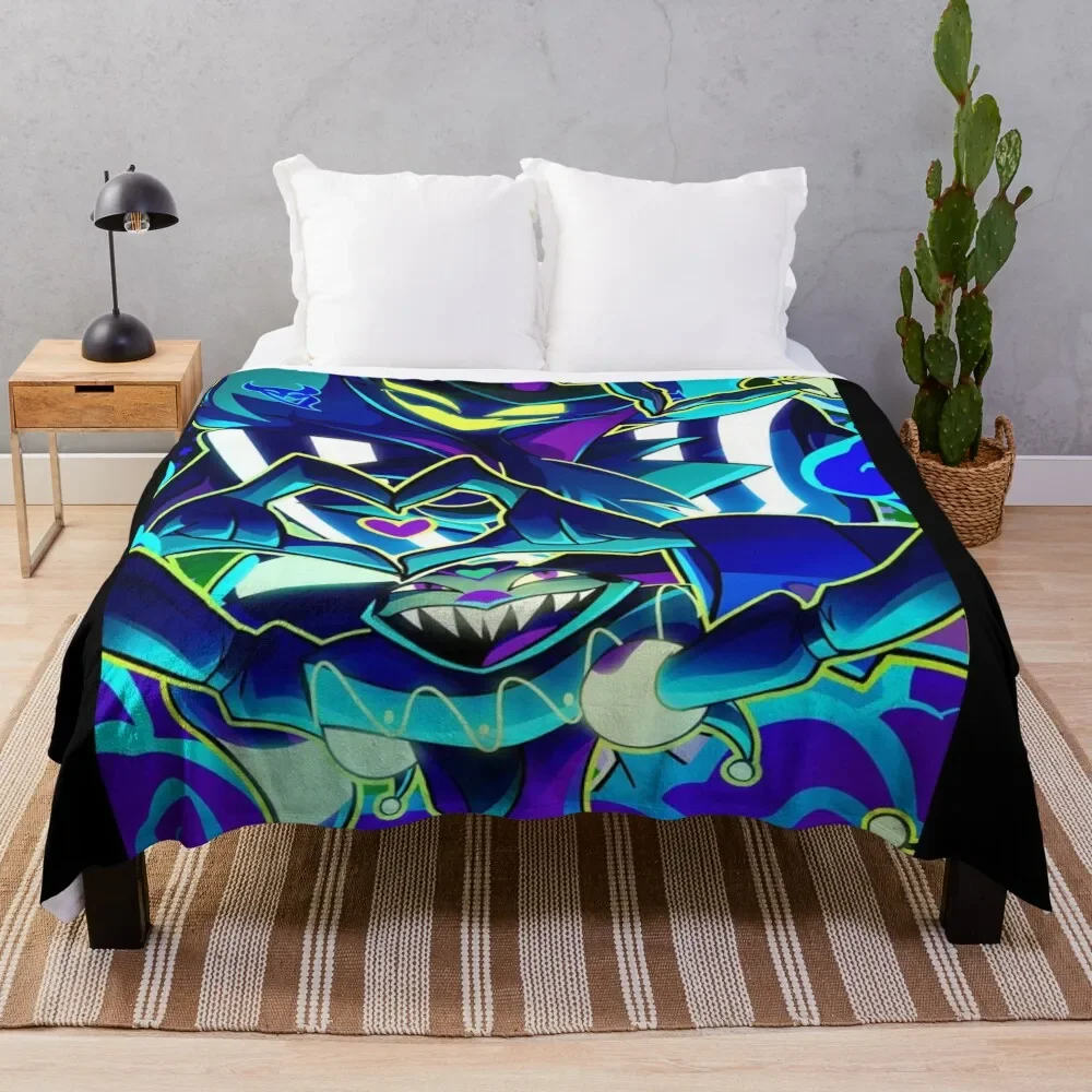 

Helluva Boss - Asmodeus Throw Blanket Warm Throw Blanket Gift for Anniversary