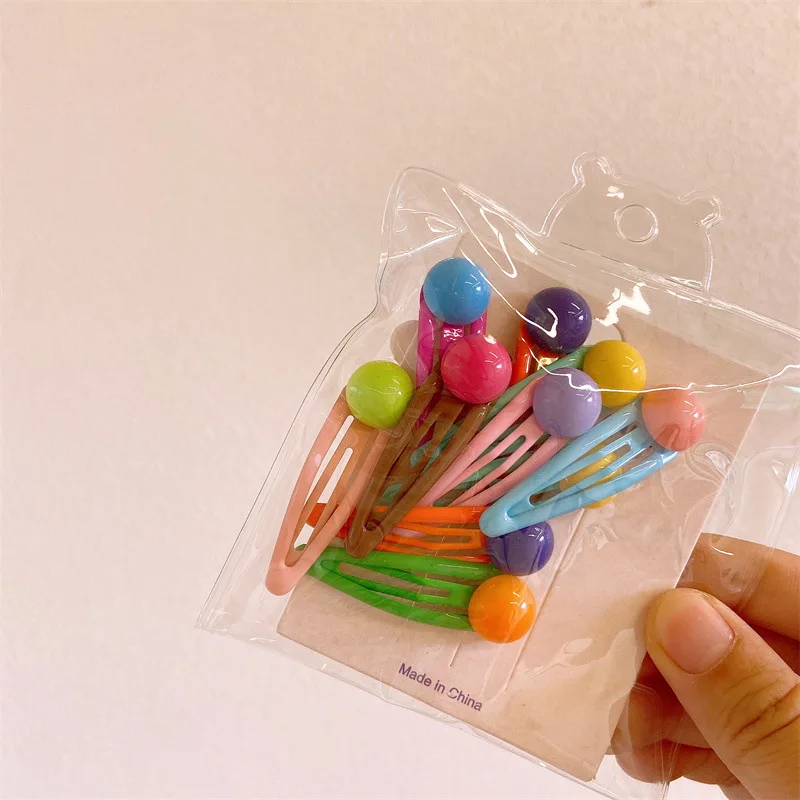 haarschmuck mädchen 10 teile/satz niedliche kleine Haars pangen für Kinder Mädchen Mini Bär Haarnadeln Blume Haarnadeln und Clips Baby BB Clip haarklammer Zubehör haarspangen mädchen – Detail 10