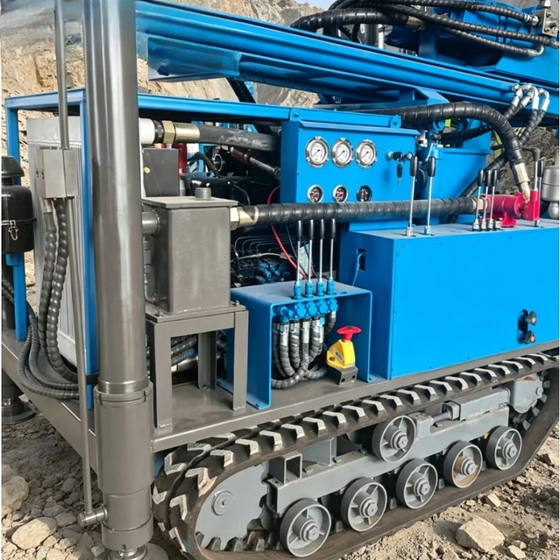 Customized Factory Wholesale YUGONG New Crawler 200m 300m Depth Water Well Drilling Rig Used for Farm Construction Industries