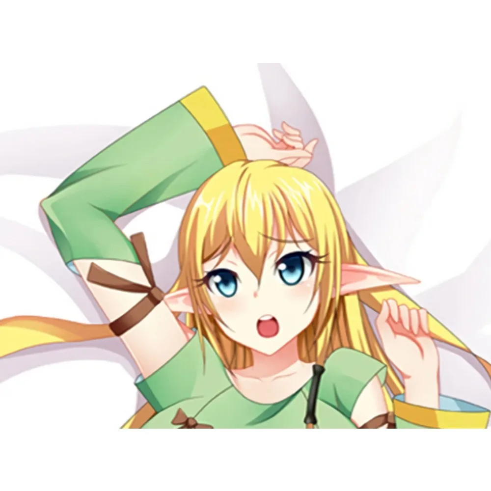 Fan Art Tuka Luna Marceau Dakimakura Pillow Slip Removable Washable Concealed Side Zipper Long Night Rest Pillow Case