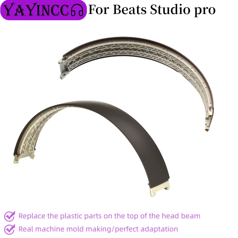 

New Arrivals Real machine mold making/Comes with buckle/Easy installation For Beats Studio pro Headphone Head Beam Repair Parts，
