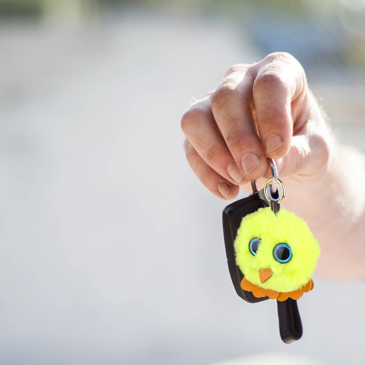 Porte-clés hibou jaune Unique pour femmes et filles, décoration de clé exquise, pendentif porte-cadeau de remise de diplôme