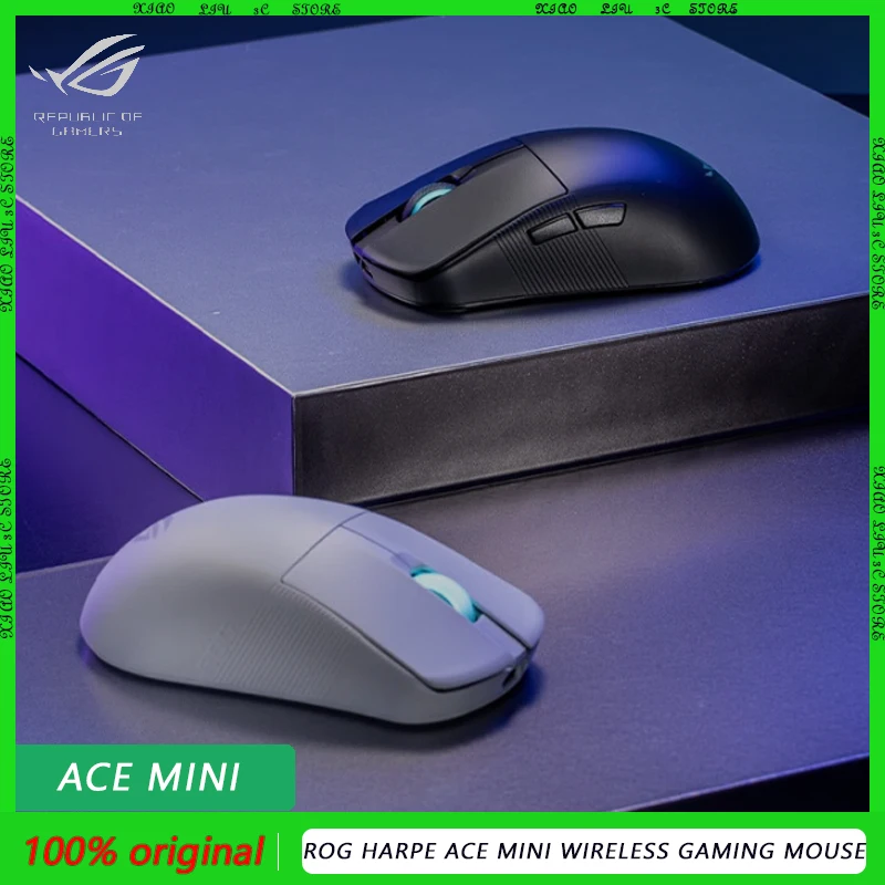 

Новая беспроводная игровая мини-мышь ROG Harpe Ace, три режима, Aimpoint pro, 8K, 42000DPI, 48g, легкая, скорость 139h, Novo, ноутбук, подарки, ПК