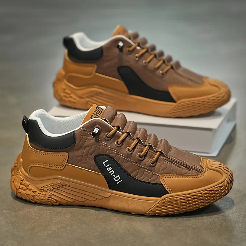 2025 가을 신상 남성 보드화, 캐주얼 패션 단화, 다용도 트렌디 스포츠화