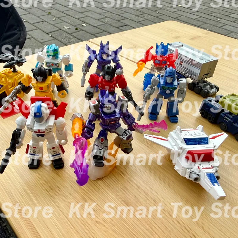 جديد Blokees التحول المدافع نسخة موجة 5 عمل أرقام Galvatron Jetfire أوبتيموس رئيس صندوق أعمى الجمعية نموذج اللعب