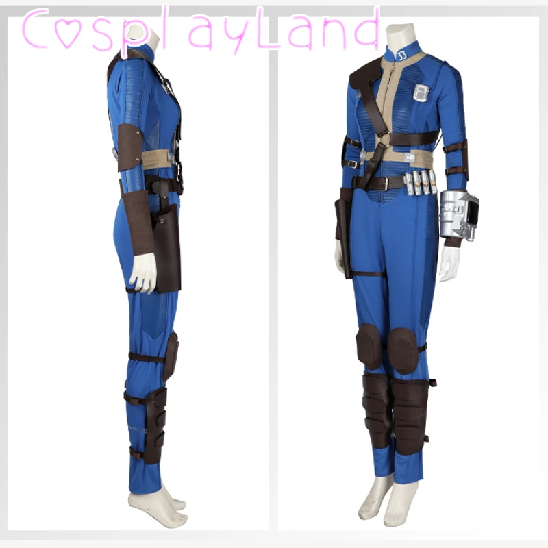 Lucy Cosplay Costume Jumpsuit Women Clothes Outfits Fall Cos Out Uniform Belt Armor Halloween Carnival Party Disguise Suit