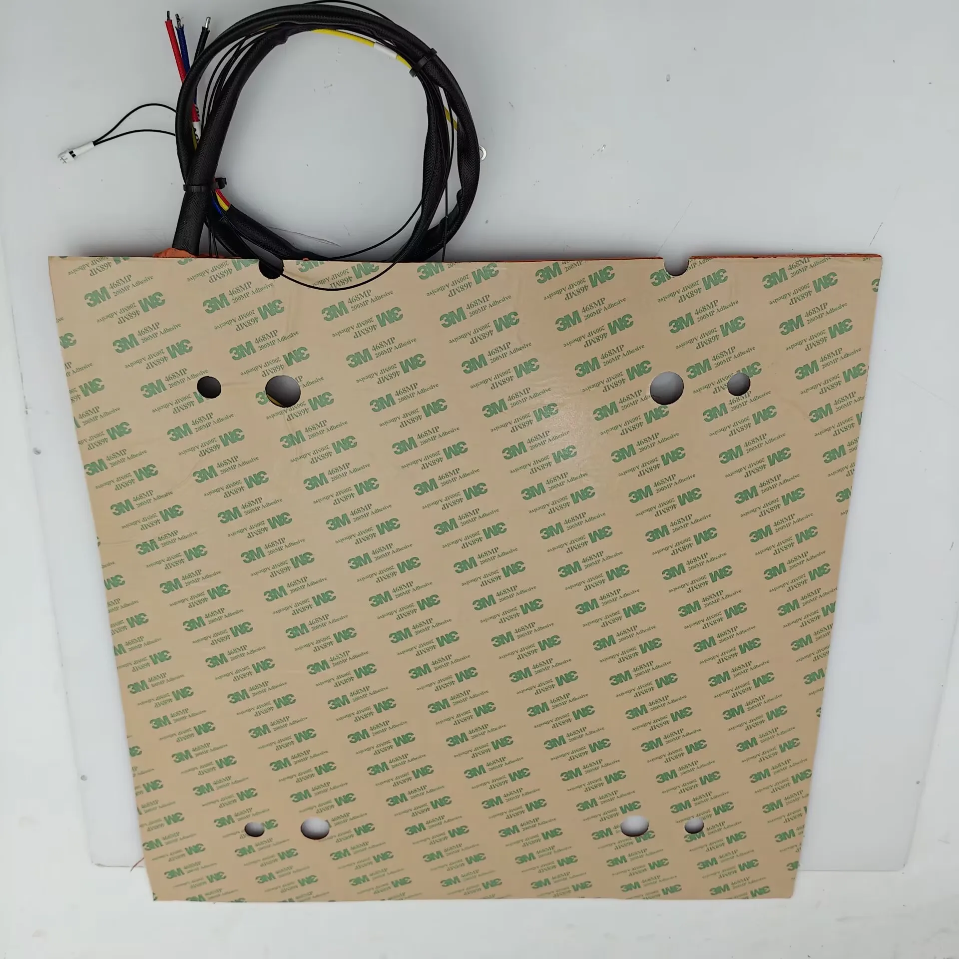 Creality Ender 5 MAX impresora 3D placa de aluminio cama de impresión calentada kit de actualización PEI para Ender5 MAX placa de cama caliente calentador de silicona