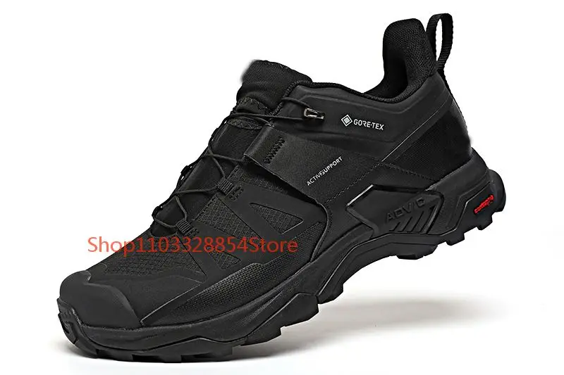 Sapatos de montanhismo Gtx homens, sapatos de ciclismo, turismo ao ar livre, caminhadas, respirável, luz, antiderrapante, novo