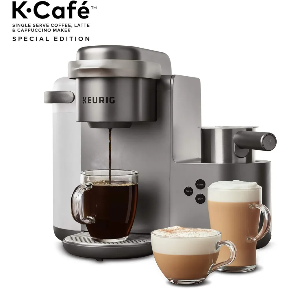 K-Cafe Special Edition Single Serve K-Cup Pod Coffee, Latte and Cappuccino Maker,fast Caffee maquina de cafe expresso