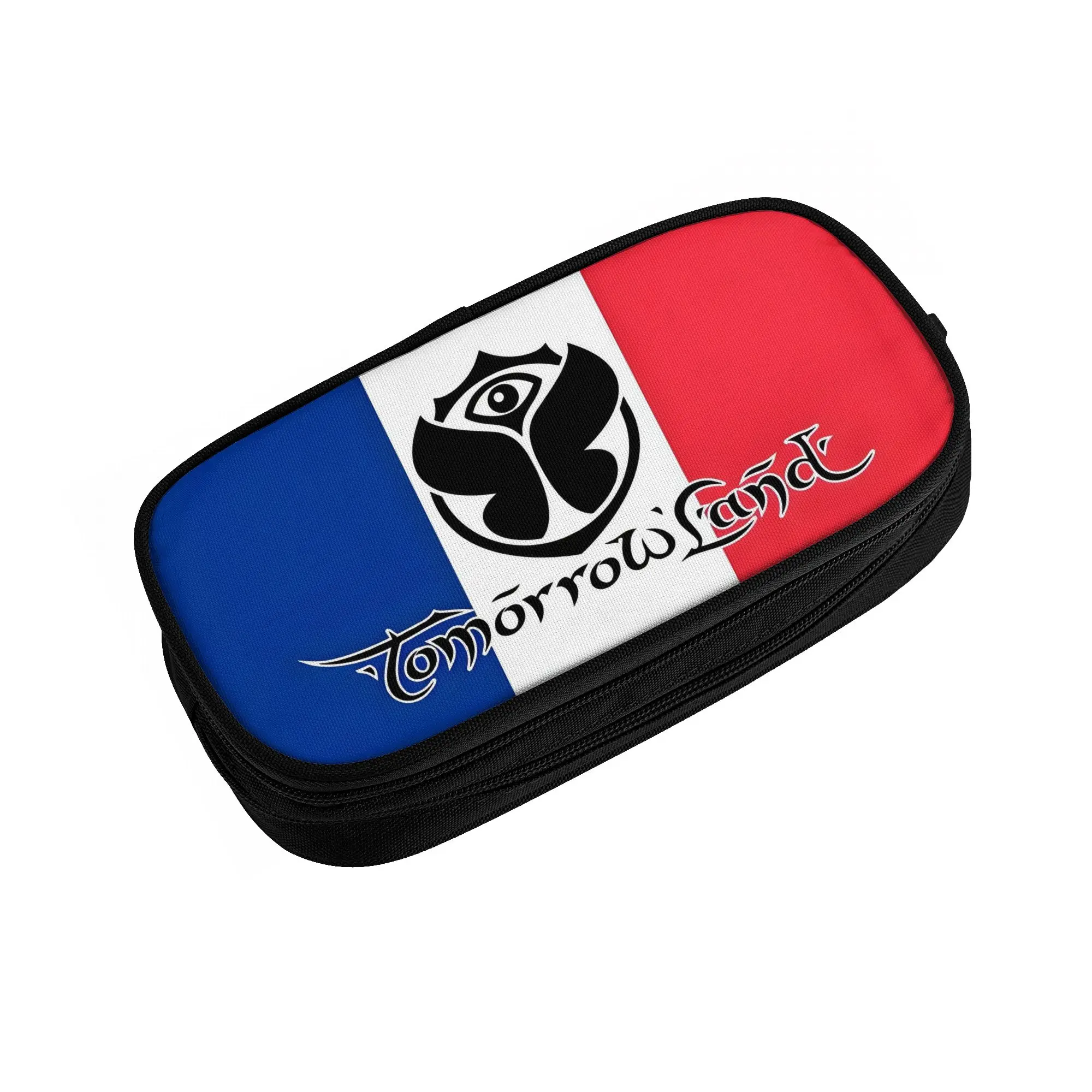 Tomorrowland Kawaii Pencil Cases Boy Girl Large Capacity Belgian Electronic Dance Music Festival Pencil Box Students Stationery