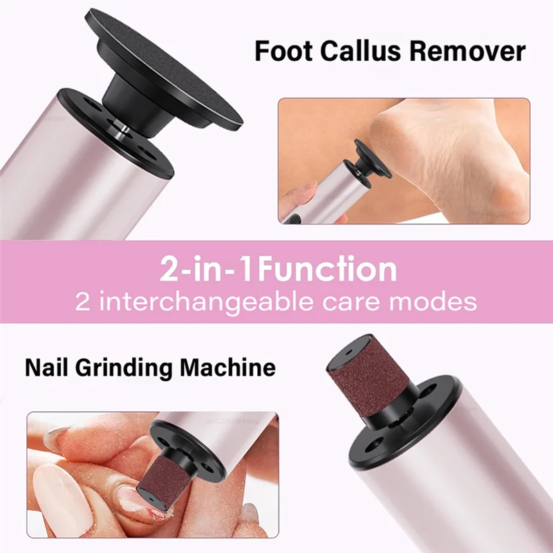 Callus Remover For Feet Electric Foot Grinder Exfoliator Sander File Pedicure Machine For Feet Care