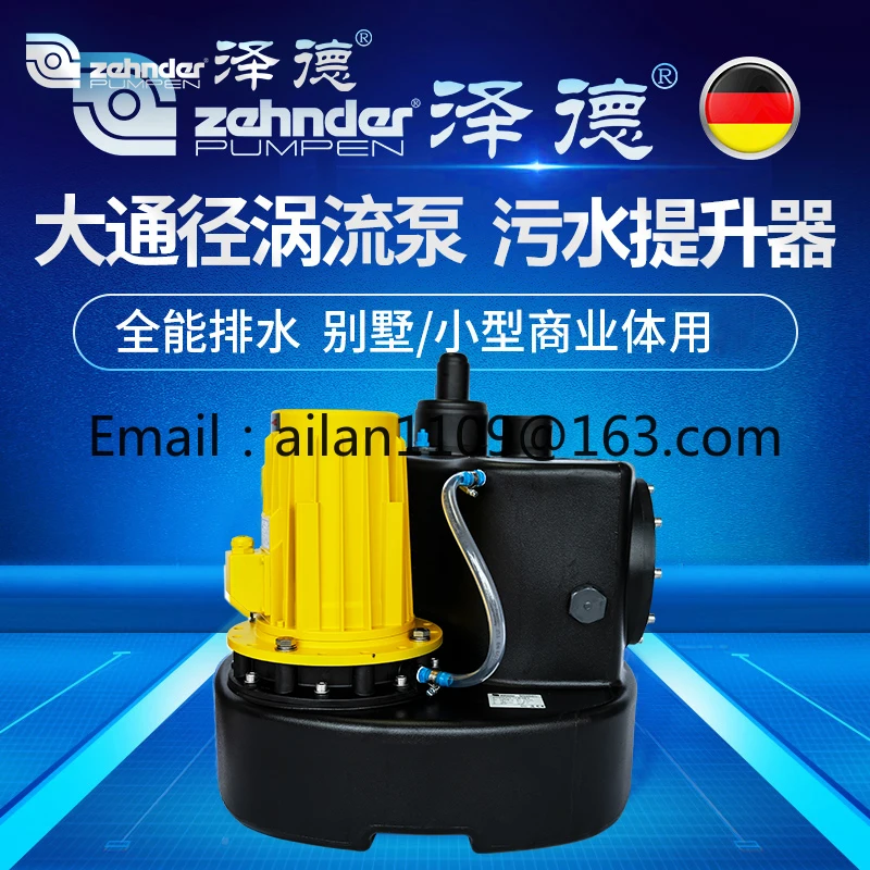 Sewage Lifter Basement Sewage Lift Pump Villa Kompaktboy Toilet Sewage Pump