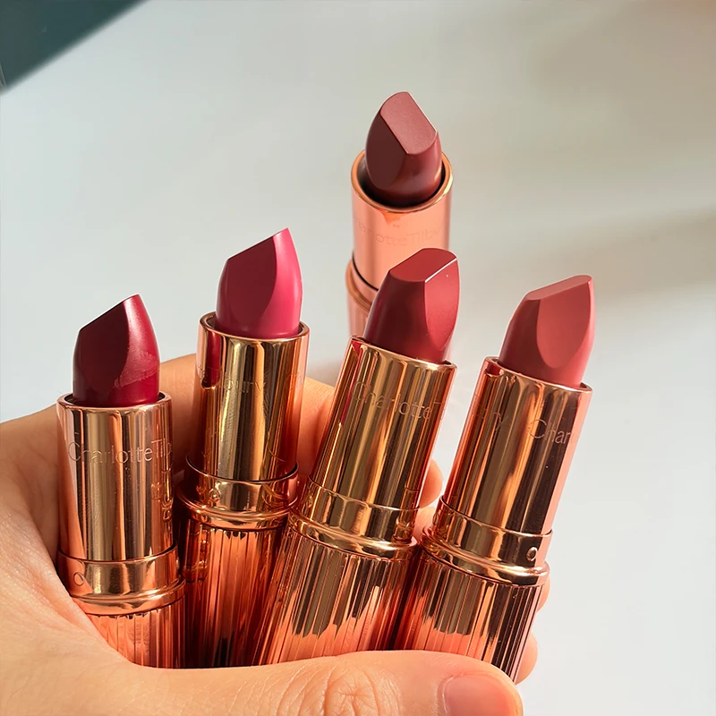 CT Matte Lipstick Pillow Talk for Women Satin Rich Matte Finish Long-lasting Non-fading Concealer Blush Stick Highlighter Liquid