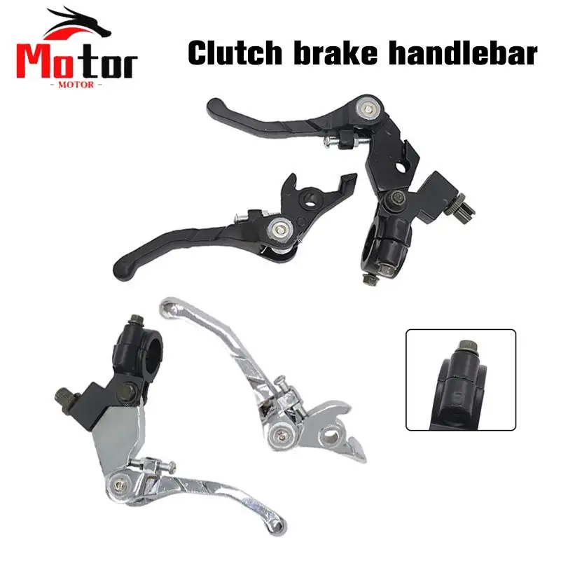 Pit Dirt Bikes Parts Aluminum Alloy Folding Clutch Lever Brake Lever Set for CRF KLX Pit Pro Xmotos BSE KAYO 110 125 140 150 CC