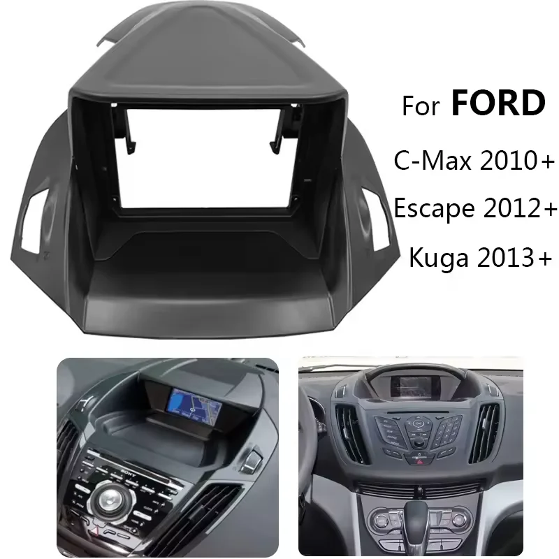 

Car GPS Navigation Stereo For C-max 2013-2017 Radio Fascias Panel Frame Fit 2Din 9 inch In Dash headunit screenFORD kuga escape