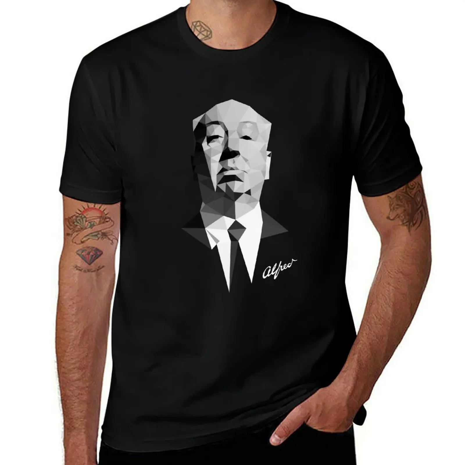 Alfred T-Shirt Modern Print Casual T-Shirt