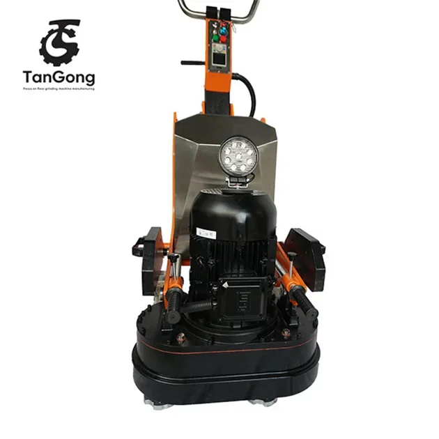 TG600mm 5.5kw 2 Heads Epoxy Garage Floor Grinder Concrete Polishing Grinding Machine