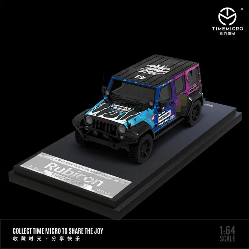 

TimeMicro 1:64 Wrangler Civic Block43 Diecast Model Car