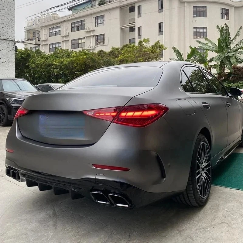 

ABS Rear Bumper Lip Muffler Exhaust Bodykit