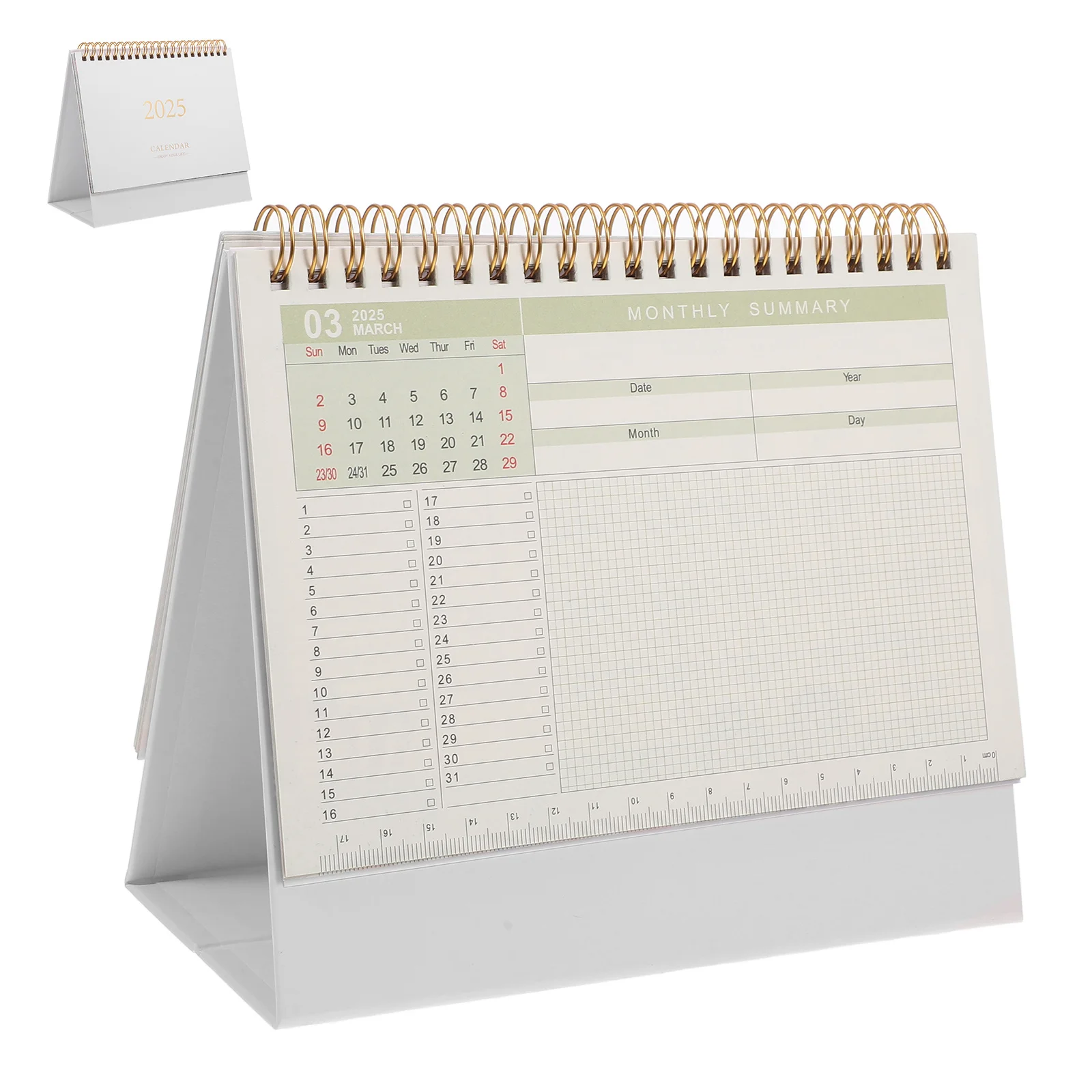 

Desktop 2025 Stand Up Desk Paper Flip Calendar For Office Year Planner Compact Retro Table Calendar Decor Aesthetic