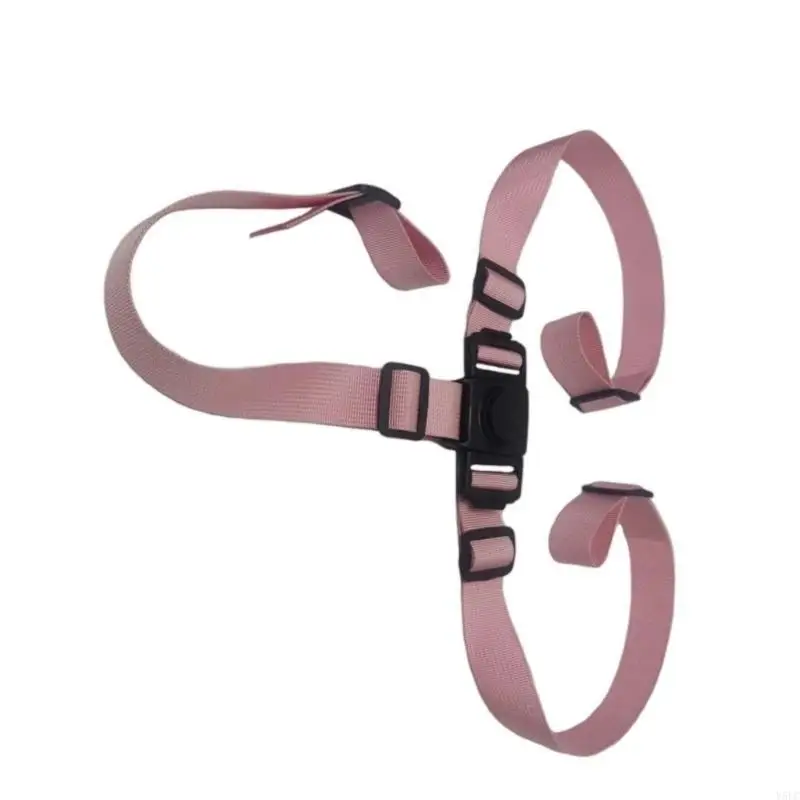 Adjustable Baby Harness Strap Belt with 3 Point System Suitable for Enhances Safety in Pushchairs High Chairs Strollers