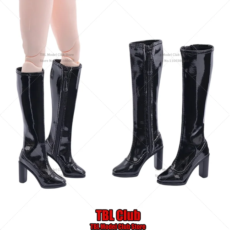 

В наличии TCT-053 Женская обувь в масштабе 1/6 Сапоги с квадратным носком Полые женские сапоги на высоком каблуке для 12-дюймовой фигурки солдата