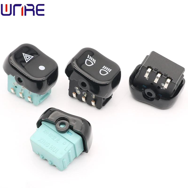 Electric Bike Motorcycle Power Waterproof Button DDCAN-06 Distance switch Danger Alarm Handle Control Button ship Type Switch