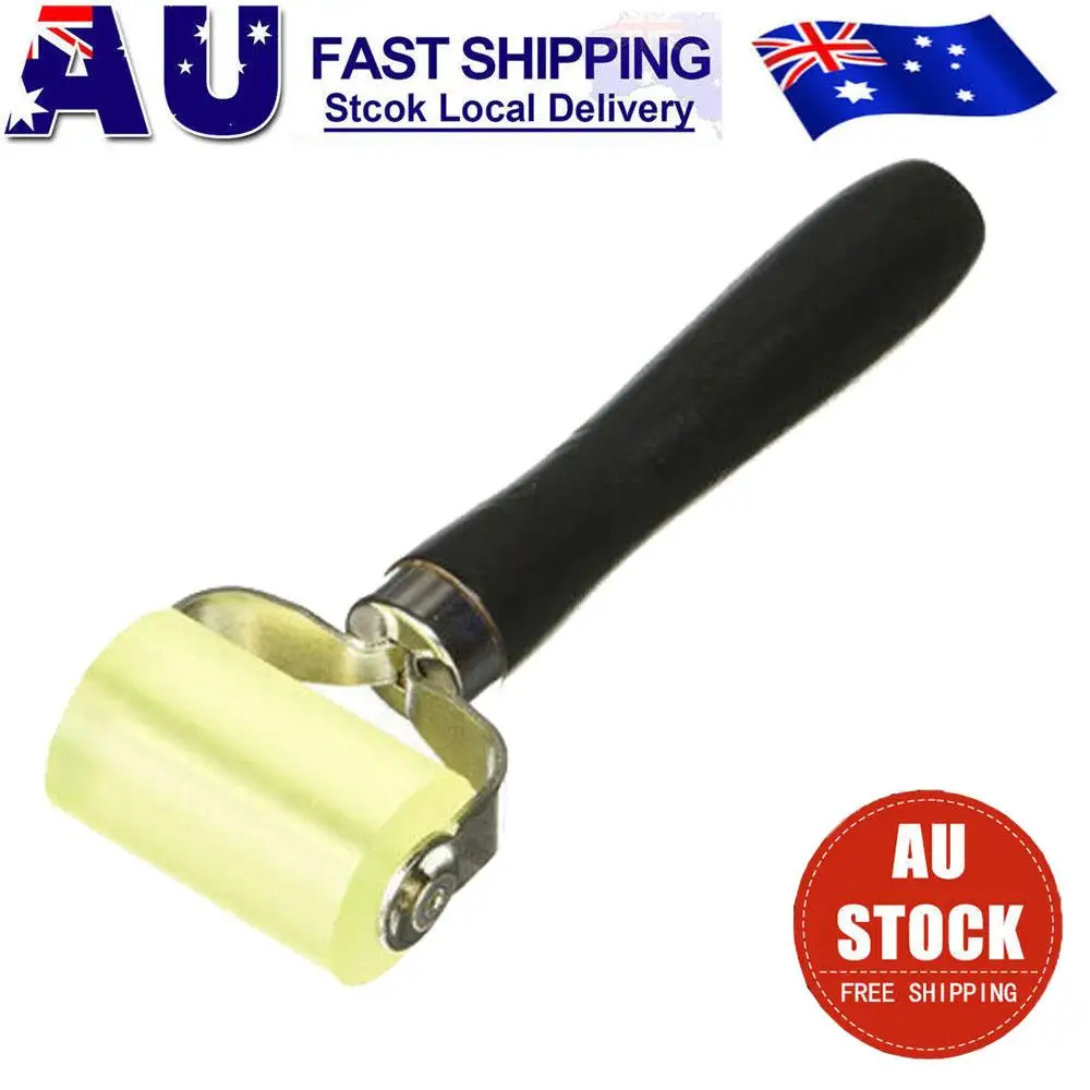 

Sound Deadening Hand Roller Durable Rubber Wood Design For String Grass Cloth Vinyl Wall Coverings Laminates Decals Adhesive