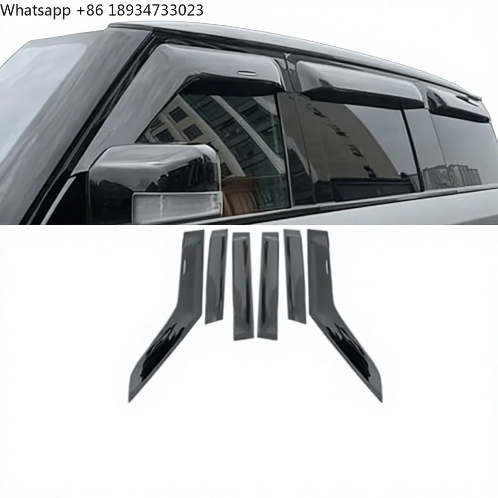 for Jishi 01 New Custom Car-Specific Widened Thickened Window Rain Deflector Exterior Upgrade Accessories