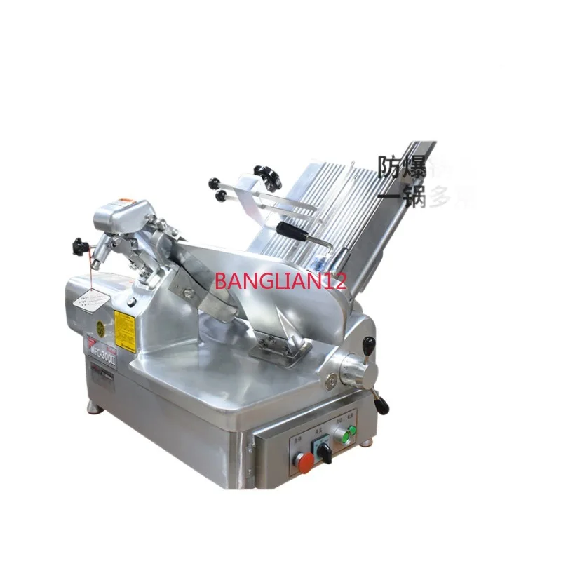 Slicer, commercial fully automatic frozen meat chipper