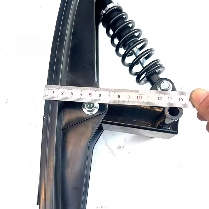 Modified snow two-wheel off-road electric scooter accessories sled board, rubber track wheel 48V800W motor