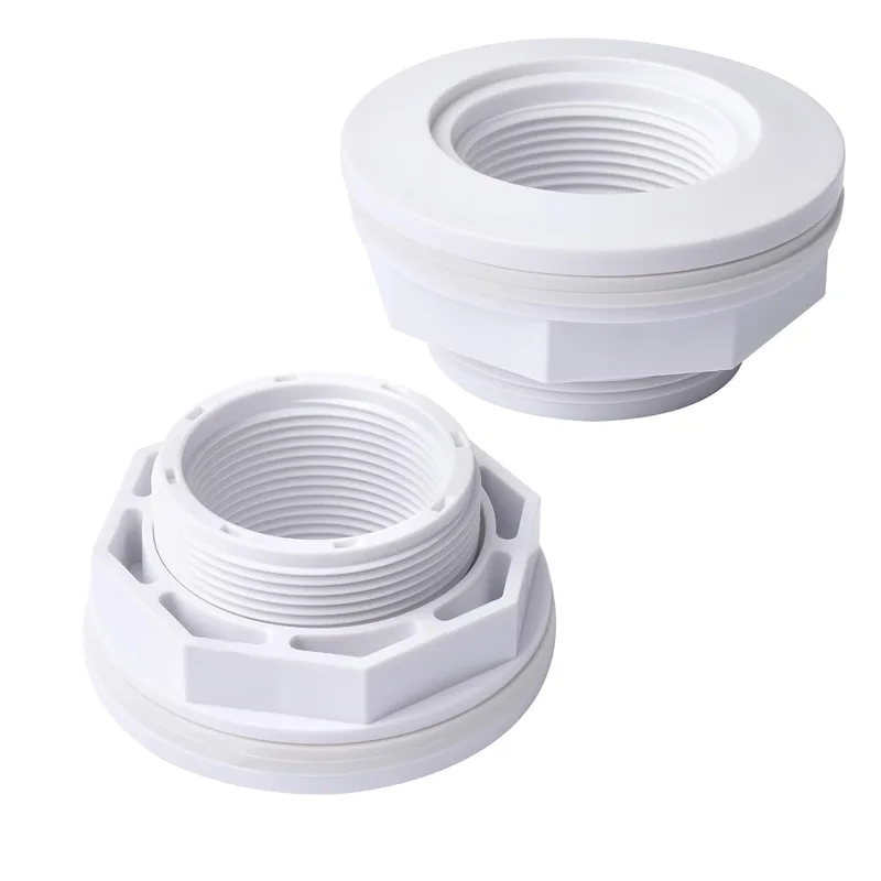 1.5 Inch Threaded Pool Inlet Jet with Lock Nut and Washers for SP1023 SP1419D Intake Return Port Compatibility