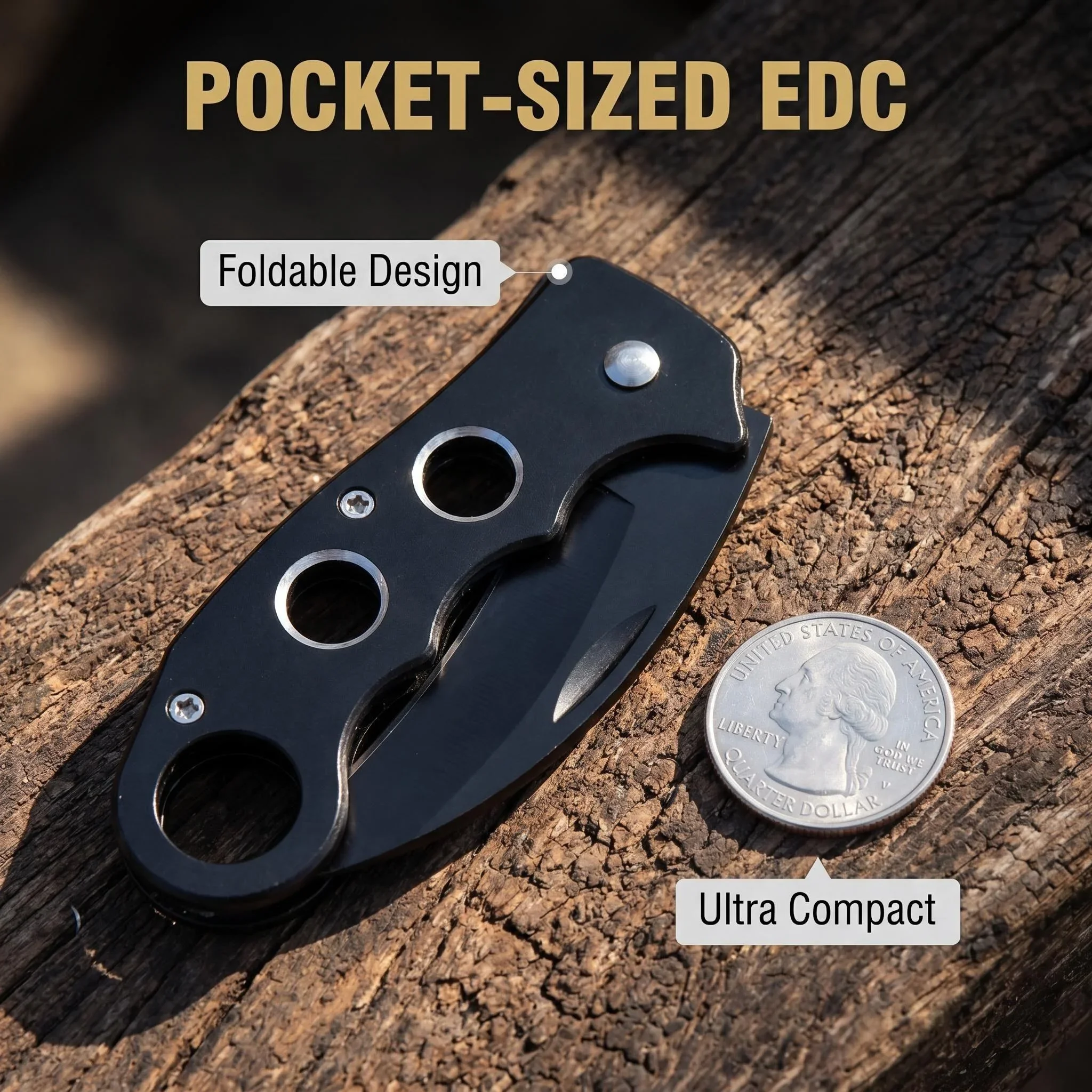 NEW 1/2Pcs Outdoor Eagle Folding Knife Curved Detached Short Folding Portable Shape Outdoor Pocket Knife For Men