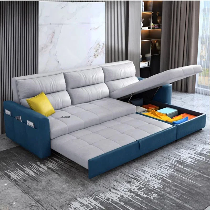 

Cozy Waterproof Fancy Sofas Beds Kawaii White Blue Modular Salon Living Room Sofas Modern Luxury Canape Convertible Furniture