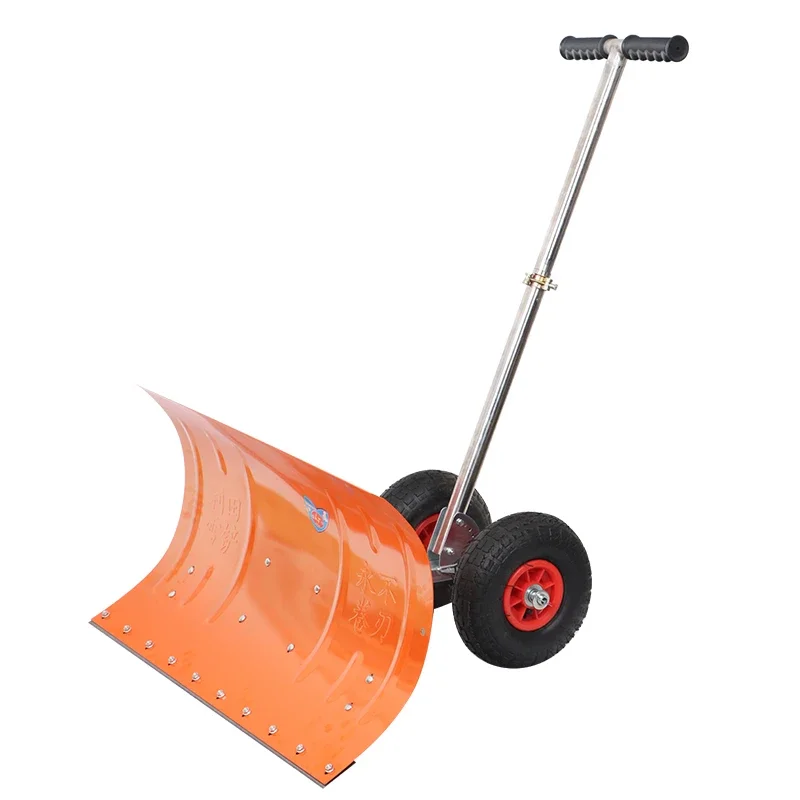 Wheeled agricultural large household snow plowing tool truck snow removal artifact