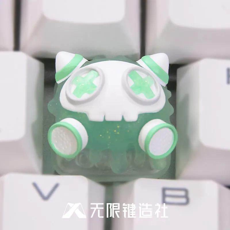 NEW CELL Transparent Personalized Keycap Mechanical Keyboard Resin Custom Keycap PC Gaming Keyboard Accessories Collection Gifts