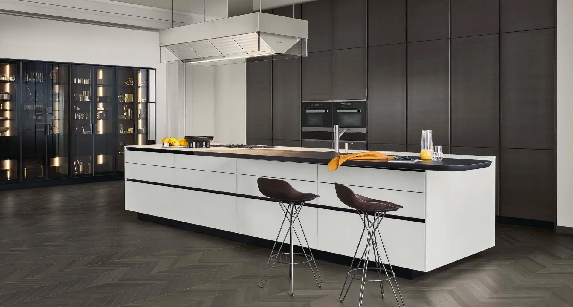 Modern High-End Kitchen Cabinet - Customizable Soft Close Fronts Glossy Matte Finishes Wall Base Cabinets for Kitchen Remodeling