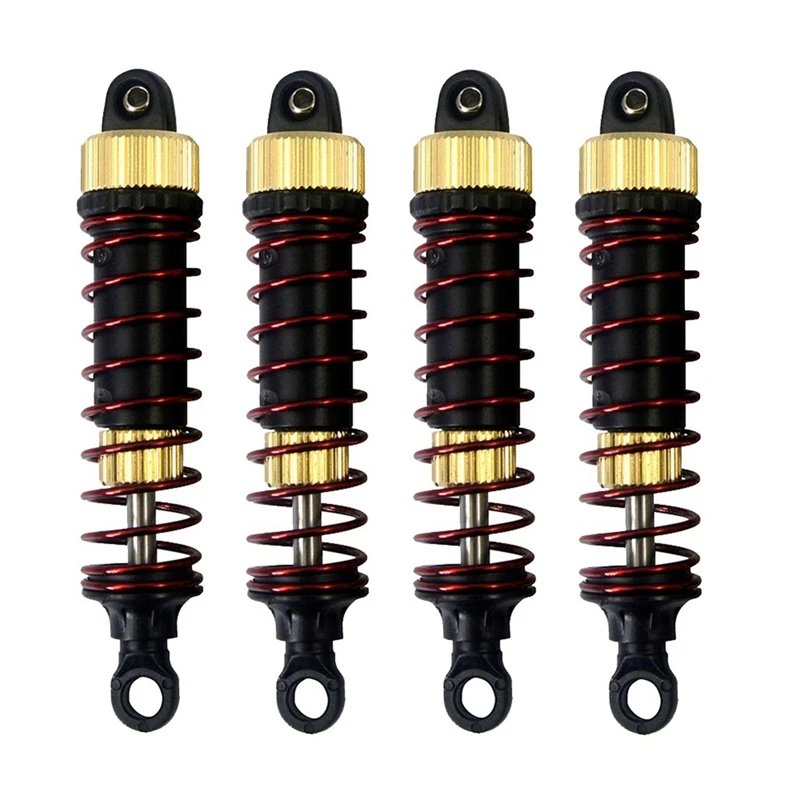 4Pcs Shock Absorbers Damper For Xinlehong XLH 9130 9135 9136 9137 9138 Q901 Q902 Q903 1/16 RC Car Parts Accessories