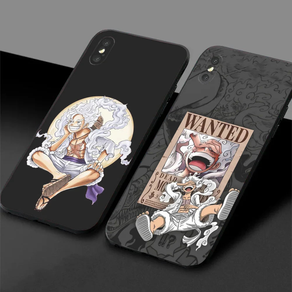 Gear 5 O-One P-Pice L-Luffy Phone Case for Samsung S24, 22,30, 20,10, 9,Note20 Ultra、Lite、Ultra、5G、Plus、FE