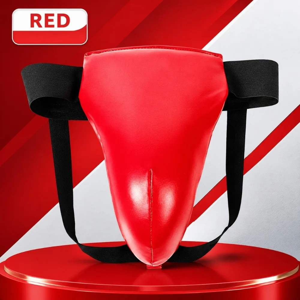 Shockproof Taekwondo Groin Guard Padded Adjustable Boxing Protector Lightweight Flexible Martial Arts Cup Adults Children