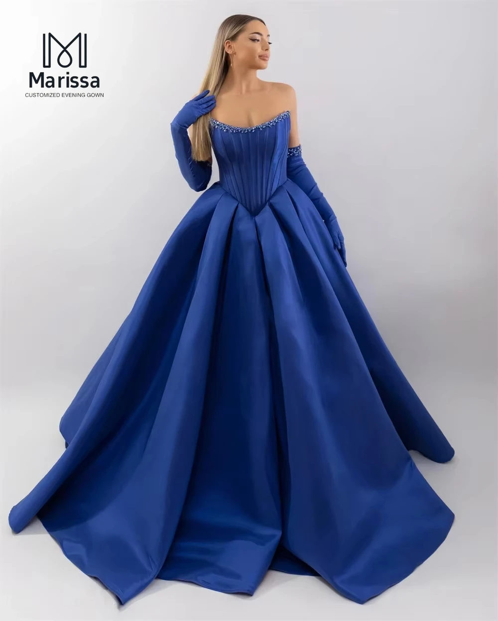 Vestidos de ocasión a medida de Marissa para ocasiones especiales, vestidos de fiesta elegantes hechos a medida para boda, mujer, línea de satén, graduación