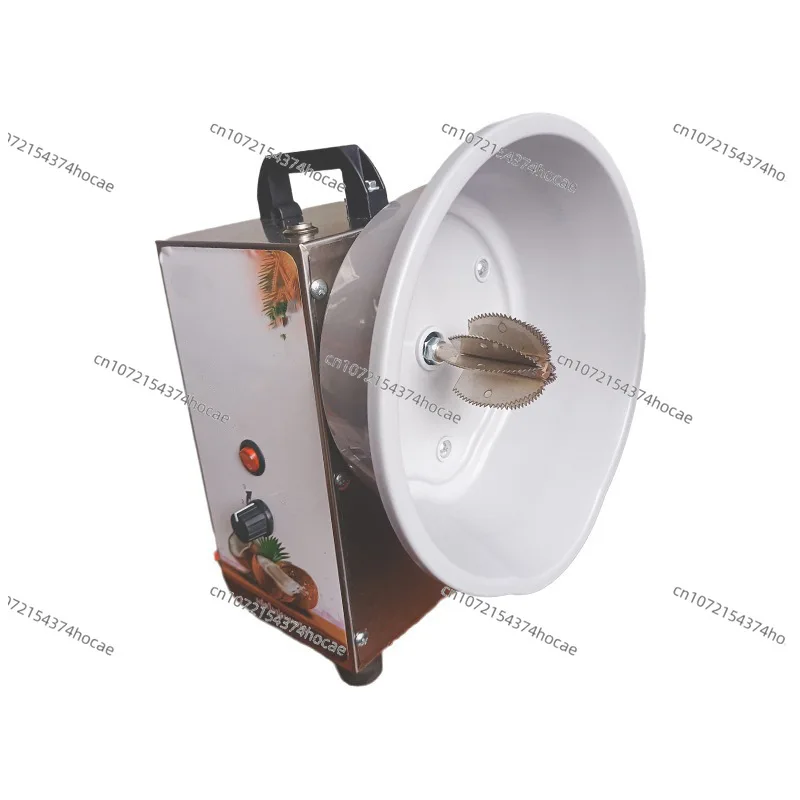 Portable adjustable speed small  machine electric commercial planer planer coconut meat digger supply