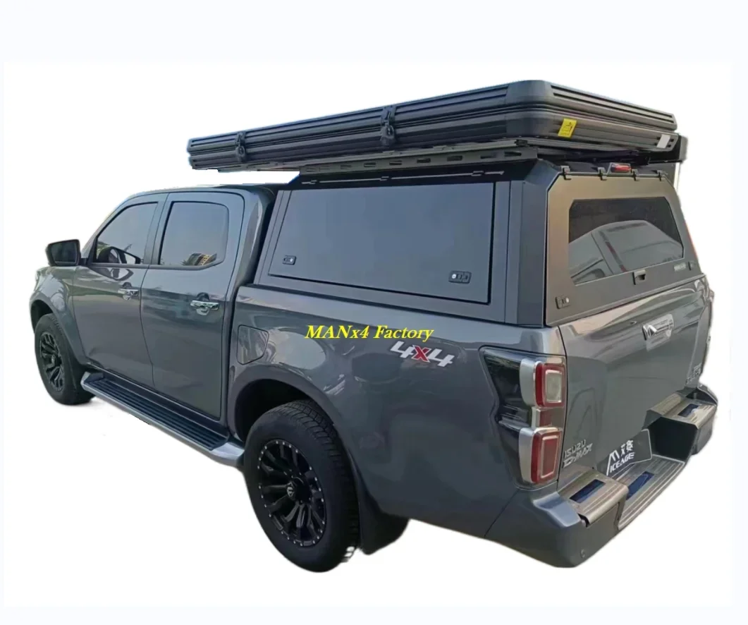 Deluxe Camping Tent  Roof  With Camper Shell For Pickup Ranger D-Max Triton