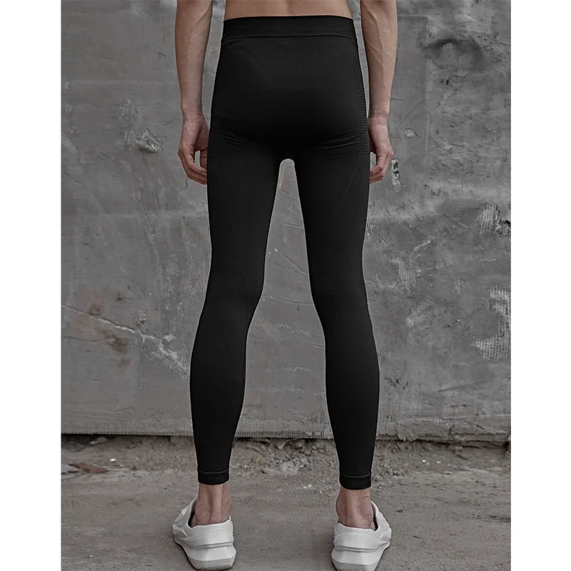 NIGO Pants High Stretch Running Yoga Pants Seasonal Men's Knit Bottoms FHDX  #NGTOP11163