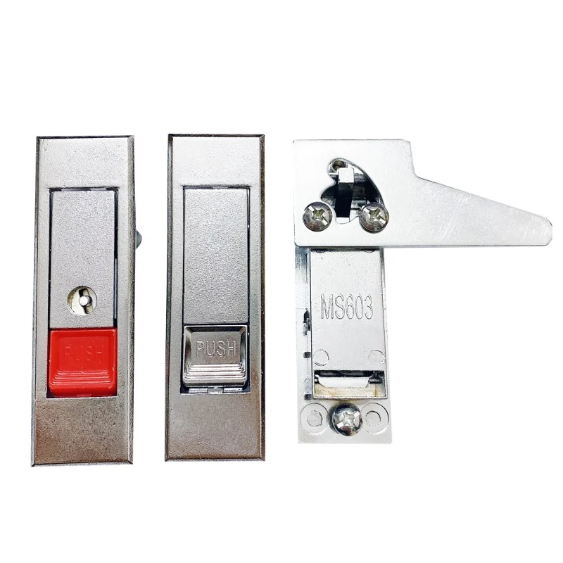 Zinc Alloy Distribution Box Lock Universal Lock Door Lock Bounce File Switch Plane MS7 Fire Protection