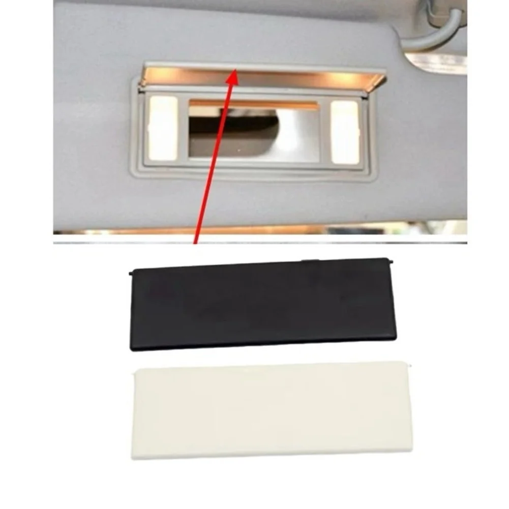 Sun Visor Mirror Cover Makeup Mirror Light Cover For Ford Focus 2012-2018 ABS Plastic Vanity Shade Interior Accessories