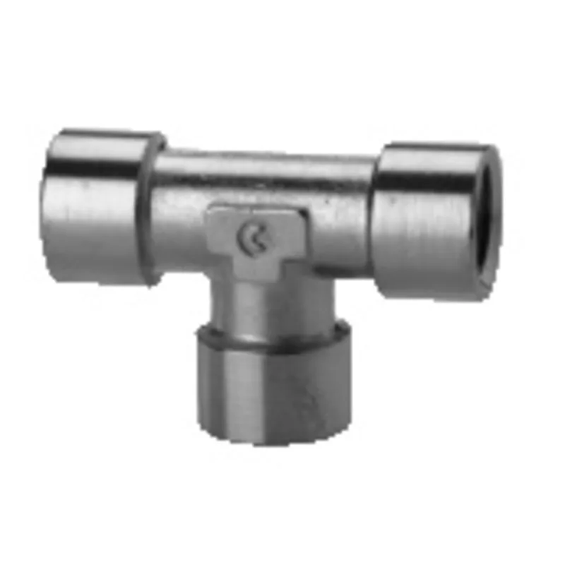 AIR FITTING PNEUMATIC Original Camozzi 2003 1/8 1/4 3/8 1/2 Three-Way Internal Thread Pipe Connector