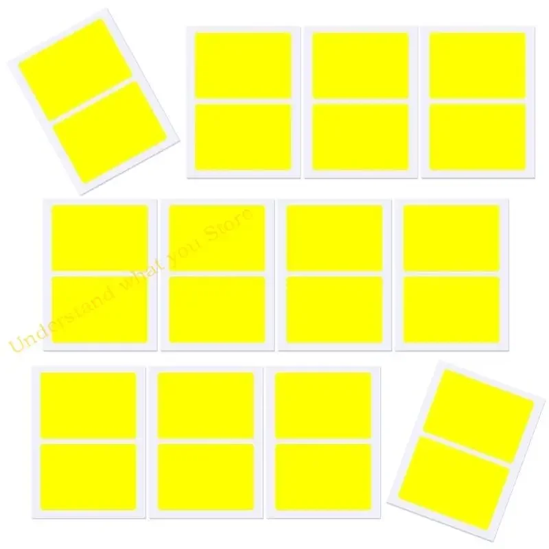 J60A 12 ورقة/ملصقات ملصق ملصق الملصقات الملصقات لصندوق نقل المكتب