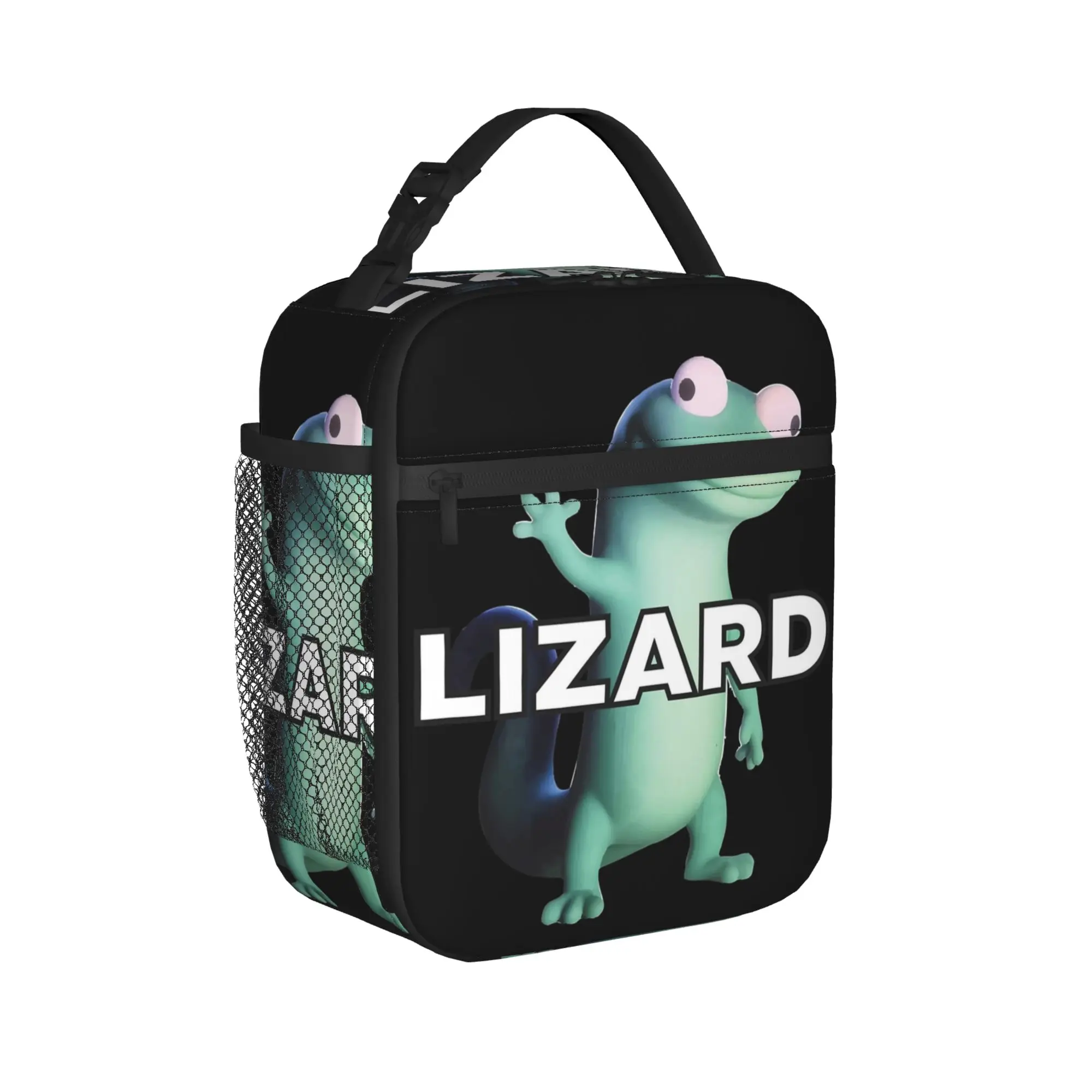 Tom Lizard Meme Insulated Lunch Bag Thermal Bag Reusable,Lunch Container Hoppers Portable Tote Lunch Box School  Picnic